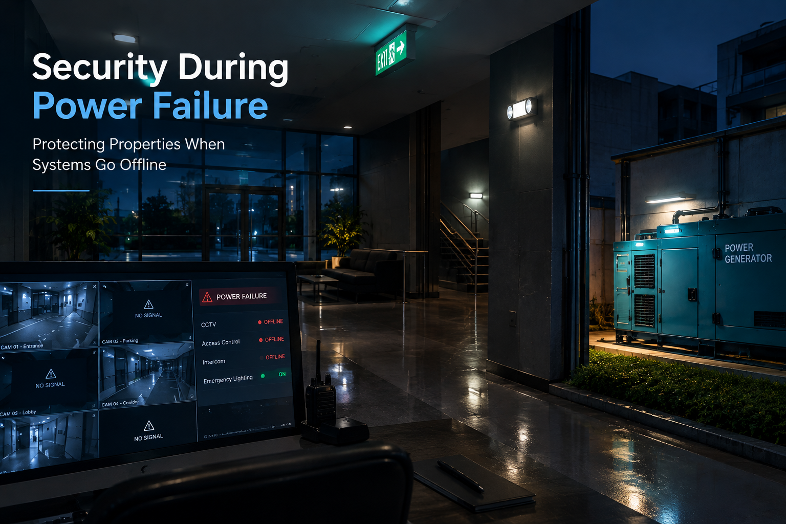 Security During Power Failure: Protecting Properties When Systems Go Offline Security During Power Failure: Protecting Properties When Systems Go Offline